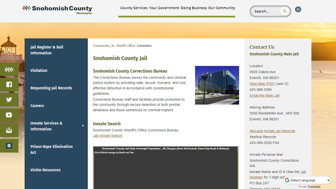 Snohomish County Jail | Snohomish County, WA - Official Website